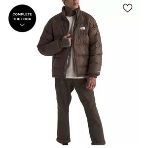 The North Face Men's Brown 600 Fill power Puffer Jacket excellent condition